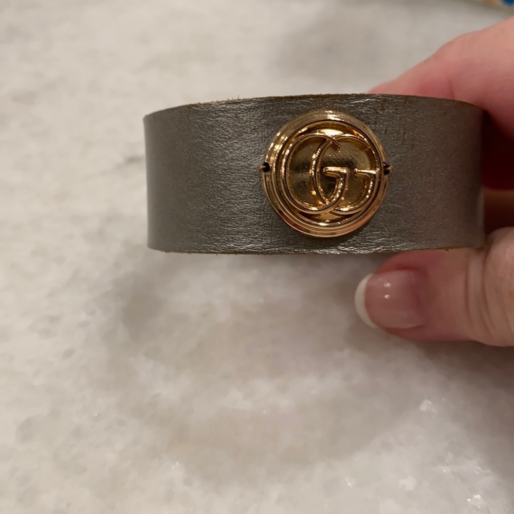 Gold and Gray Bracelet